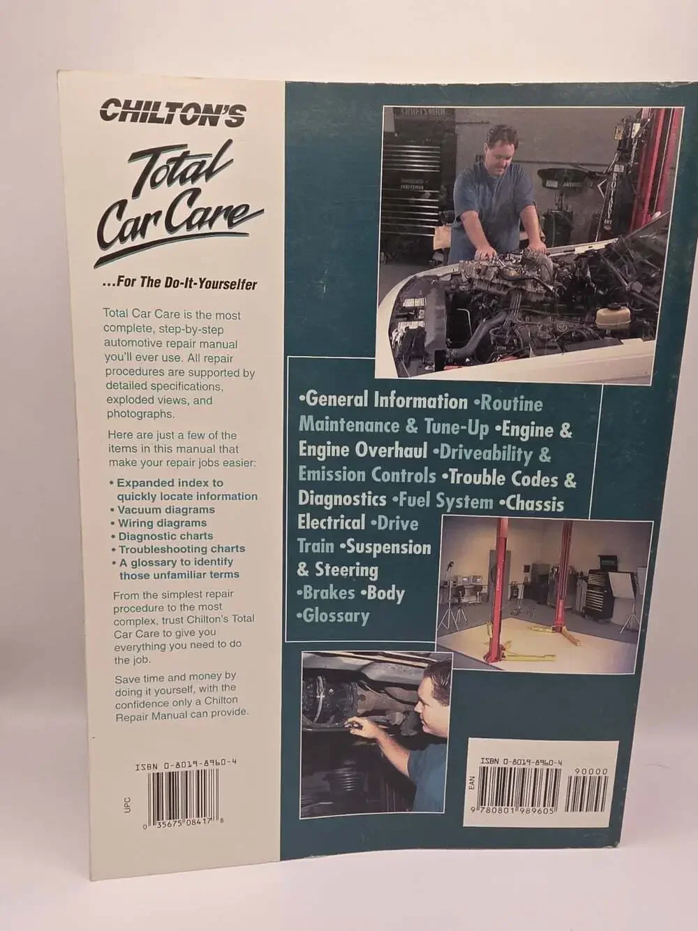 Chilton Repair Manual 26180 Ford Crown Victoria Mercury Grand Marquis 1989-1993
